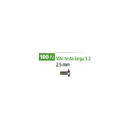 Vite testa larga 1.2 2.5 mm  - 9000000003647